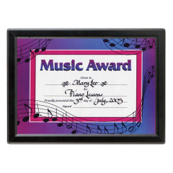 Metroplan Busygrip&#xAE; Black Certificate Frames 297x210mm