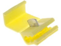 SZZZS01Y/2 Szybkozłączka 1 tor, 2 zaciski, 4-6mm2 - żółta - kpl. 2 szt