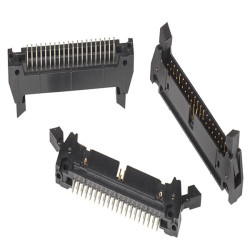 Wtyk PCB 40-pinowe raster: 2.54mm 2-rzędowe 3M Przewlekany