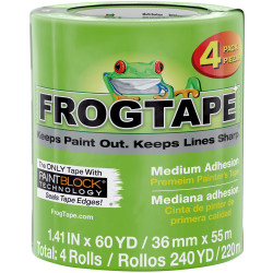 Shurtape 240660 FrogTape&#xAE; Multi-Surface Masking Tape 36mm x 55m (4 Pack)