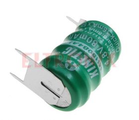 AKUMULATOR 4.8V/80mA 3 NÓŻKI KINETIC MH80B4AL3