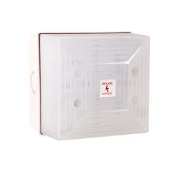 Sygnalizator 48 V DC Migające Opal Montaż ścienny Ksenon