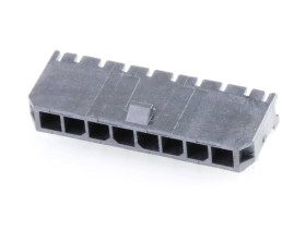 Molex Listwa kołkowa, męska, do wbudowania, standardowa Ilość pinów 8 Wymiary siatki: 3.00 mm 436500804 1 szt. paleta