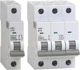 LcTec Wyłącznik nadprądowy 1P C 16A 10kA HBS 10kA 495506