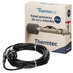 Przewód grzejny THERMTEC 17W/m - 10m