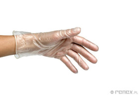 RĘKAWICE WINYLOWE 12'' ROZMIAR S PAKOWANE PO 50PAR W PACZCE