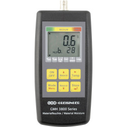 Greisinger GMH3831 Moisture Meter Accurate User-Friendly Hardwood-Compatible