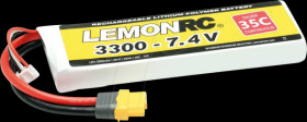LEMONRC LiPo battery 3300, 7.4 V (35 C)