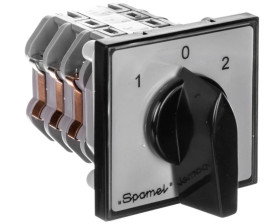 Łącznik krzywkowy 0-1 2P 25A ŁK25R-3.8380P03