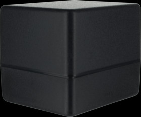 SR26-DB.9 Enclosure SMART ABS, 76 x 63,5 x 63,4 mm, black