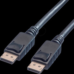 11.99.5761 DisplayPort 1.2 cable, 4K, 60 Hz, LSOH, 1.0 m