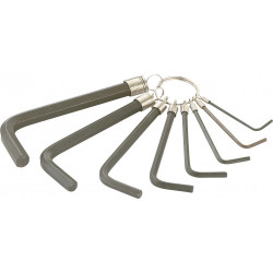 Klucz imbusowy Jednostki metryczne SAM L 8 szt.