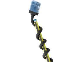 Kabel patchcord CAT 6a U/UTP 0,15m Cu czarny ultra-elastyczny