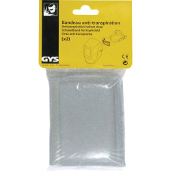 GYS 043466 Welder&#x27;s Sweatband Pair for LCD &amp; Flip Flap Helmets