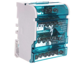 Blok rozdzielczy 125A 4P 7-zaciskowy EDB-407 001102303