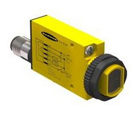 Czujniki fotoelektryczne Retrorefleksyjny w obudowie prostokątnej Banner NPN/PNP zakres 2 m LED