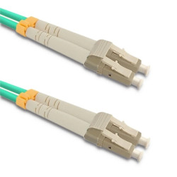 Qoltec Patchcord światłowodowy LC/UPC - LC/UPC Multimode 50/125 OM3 Duplex 15m