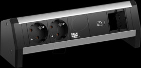 902.0815 DESK 2x protective contact USB C, USB Charger 30W 1xABD GST18