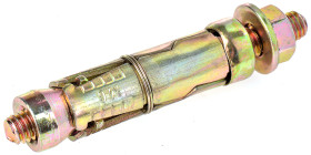 Kotwa z osłoną dł 50mm M8 Stal wysokowęglowa Ø 14mm RS PRO Kotwa rozporowa