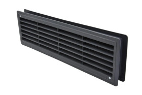 Kratka drzwiowa 115x430 mm grafit