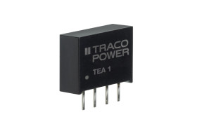 Przetwornica DC-DC, 1W, Uwe 4.5 → 5.5 V dc, Uwy 5V dc, Iwy 200mA Nie, TRACOPOWER Nie