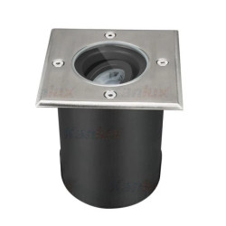 Oprawa gruntowa 7W GU10 Ikl. IP67 IK10 BERG AD-7L kwadratowa 36431