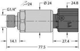 Turck Przetworniki ciśnienia 1 szt. PT600R-2104-I2-KO28A2