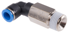 Złączka pneumatyczna R 1/2 męskie Wciskane 10 mm Festo Adapter gwintowany kolankowy R 1/2 męskie