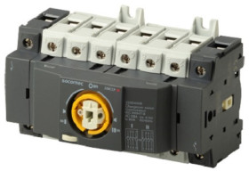Rozłącznik bezpieczeństwa w obudowie 4-biegunowy-biegunowy 80A Socomec Szyna DIN