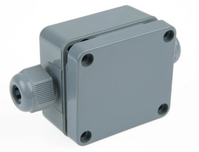 Puszka elektroinstalacyjna ścienna Poliamid 58 x 64 x 34mm IP65 liczba otworów 2 Bopla