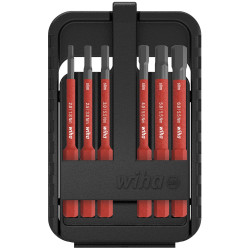 Wiha 43156 slimBit electric Hex Bit Set, 7 Piece