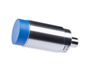 Czujnik indukcyjny M30x1,5 dł: 74 mm niezabudowany Sn: 40 10-30VDC PNP NO wtyk M12 3-PINowe IP67 mosiądz chromowany IN300126