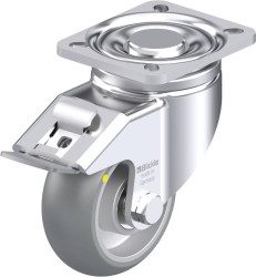 Blickle 936655 LH-ALTH 101K-1-FI-AS-CO Rolka obrotowa z blachy stalowej Średnica koła: 100 mm Maksymalne obciążenie: 420