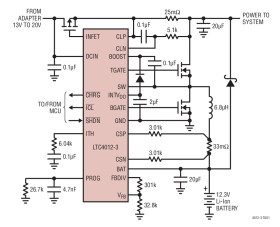High Efficiency, Multi-Chemistry Battery Charger with PowerPath Control