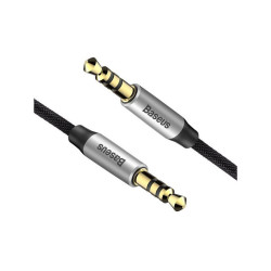 Kabel Jack 3,5st Wt.-Wt. BASEUS AUDIO AUX 1,5m Black CAM30-CS1
