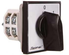 Łącznik krzywkowy 0-1-2-3 15A do wbudowania IP65 ŁK15-2.8521P03