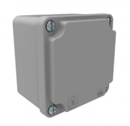 Puszka aluminiowa 80mm x 80mm x 60mm IP67