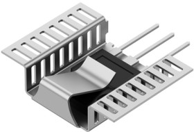 Clip-on heatsink, (L x W x H) 31 x 23 x 9 mm, 18.6 K/W, solderable surface, 10151903