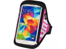 SOX opaska sportowa na smartfon RUN AWAY S/M 25-33cm różowa