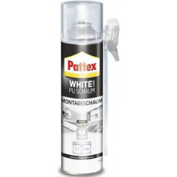 Pattex PUW50 White Line Spray Foam 500ml Fills &amp; Insulates Windows