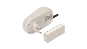 Dzwonek Bezprzewodowy Bulik 230V Zestaw Hermetyczny Zasięg 100M Drs-982K...