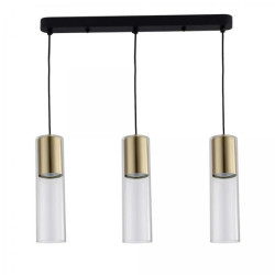 Lampa wisząca Manacor złota 3xGU10 Light Prestige