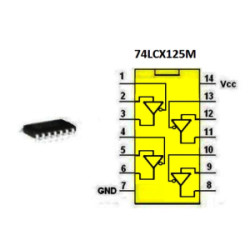 74LCX125M