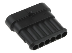 Obudowa złącza 6-pinowe TE Connectivity -rzędowe Męski AMP Superseal 1.5 Montaż na kablu