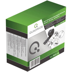 Quadrios 1908CA067 Heatshrink Black 25mm to 12.5mm 2:1 Shrink 1.6m