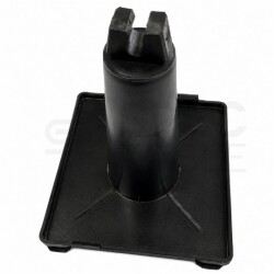 Uchwyt do drutu odgromowego fi 6-8 mm z polietylenu PE KM GROM