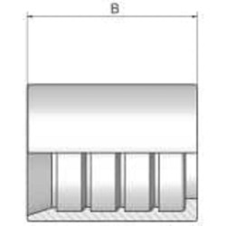 Złączka hydrauliczna, Stal