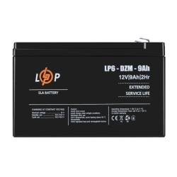 Akumulator VRLA AGM 12V 9Ah (żywotność 5-6lat) LP 6-DZM-9Ah