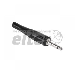 Wtyk Jack 6,3mm mono gumowy