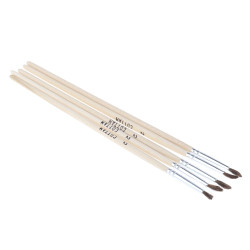 Pędzel do płytek drukowanych i topnika, Płytka drukowana i szczotka strumieniowy Naturalne włosie Cottam